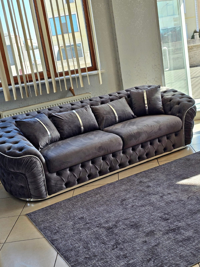 Ambassador 3+2 Plush Velvet Sofa Range Plush Velvet - Choose Combination