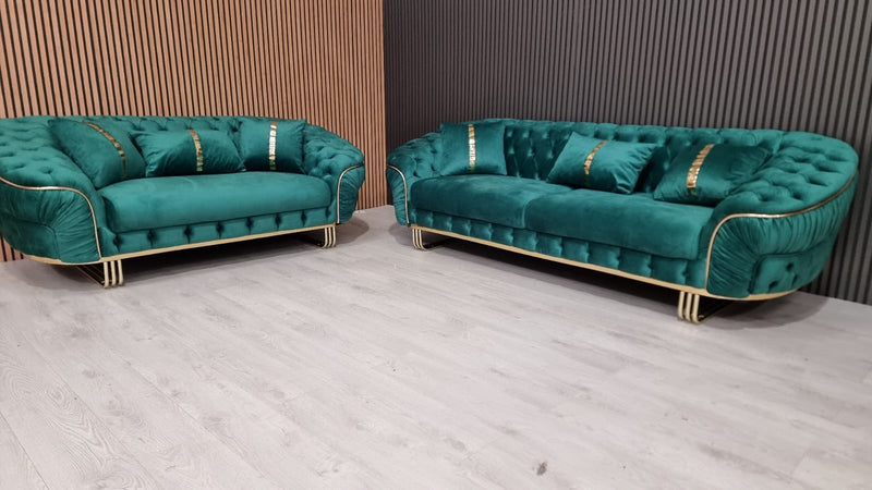 Ambassador Special 3+2 Sofa Range Plush Velvet - Choose Combination