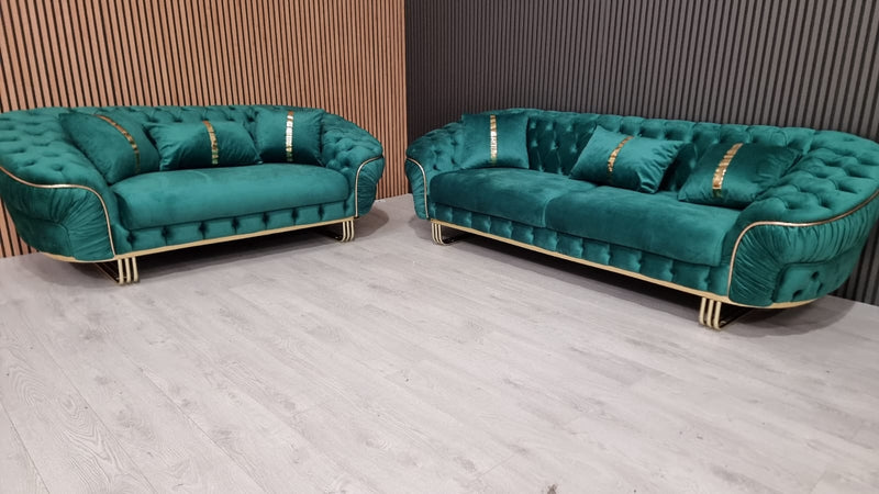 Ambassador Special 3+2 Sofa Range Plush Velvet - Choose Combination