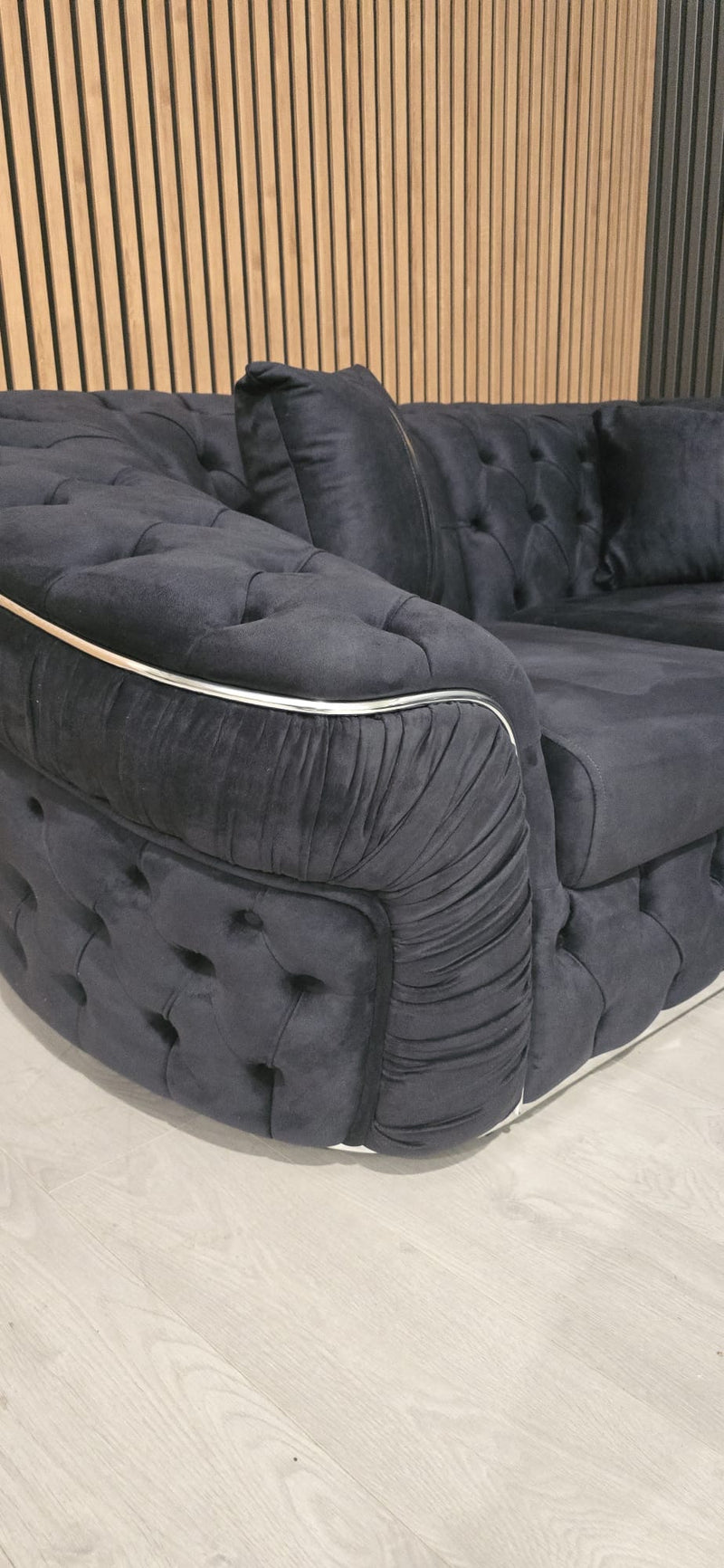 Ambassador U Shape Corner Sofa Range Plush Velvet