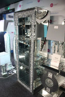 Roma Crushed Diamond High Bookcase F I INTERIORS