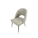 Venice Pu Grey Dining Chair - Set Of 2 AWS