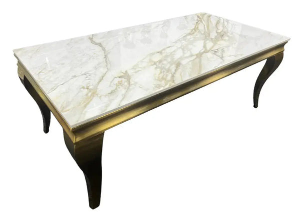 Lewis Gold 1.2m Ceramic Coffee Table