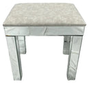 Crushed Diamond Dresser Stool ASR
