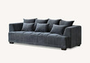 Aluxo Gramercy Group in Steel Velvet Furnish