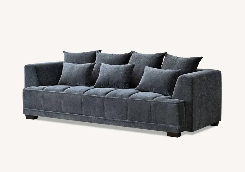 Aluxo Gramercy Group in Steel Velvet Furnish