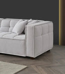 Aluxo Murray Sofa Range in Putty Boucle Fabric