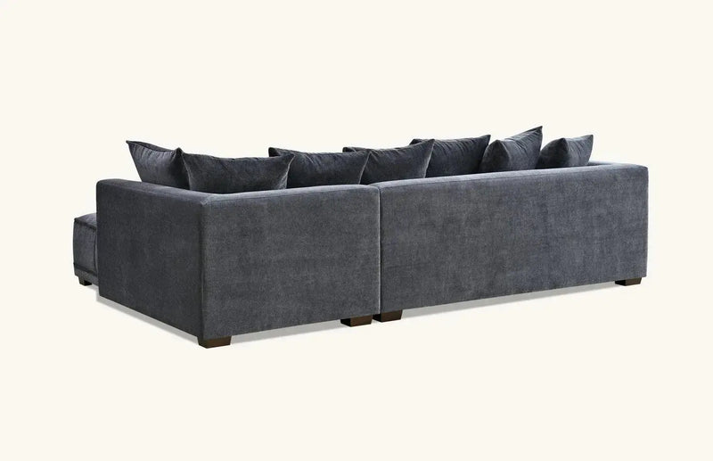 Aluxo Gramercy Group in Steel Velvet Furnish