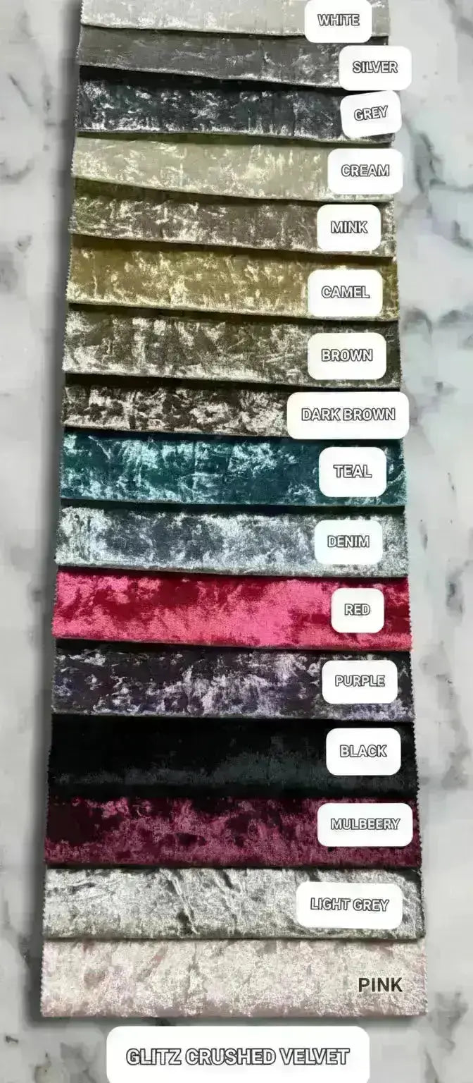 Swivel & Cuddle Chair – Crushed Velvet Collection