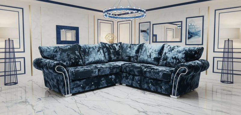 Duresta Lustro Crushed Velvet Sofa Range