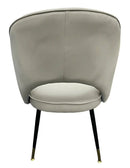 Venice Pu Grey Dining Chair - Set Of 2 AWS