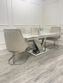 Venice Dining Table 180cm & Chelmsford Dining Chairs