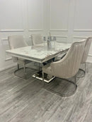 Venice Dining Table 180cm & Chelmsford Dining Chairs