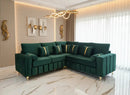 Ashford Corner Sofa – Velvet Sofa Range CELEBRITY INTERIORS