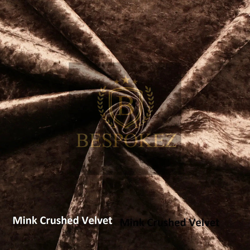 CRUSHED VELVET UPHOLSTERY FABRIC