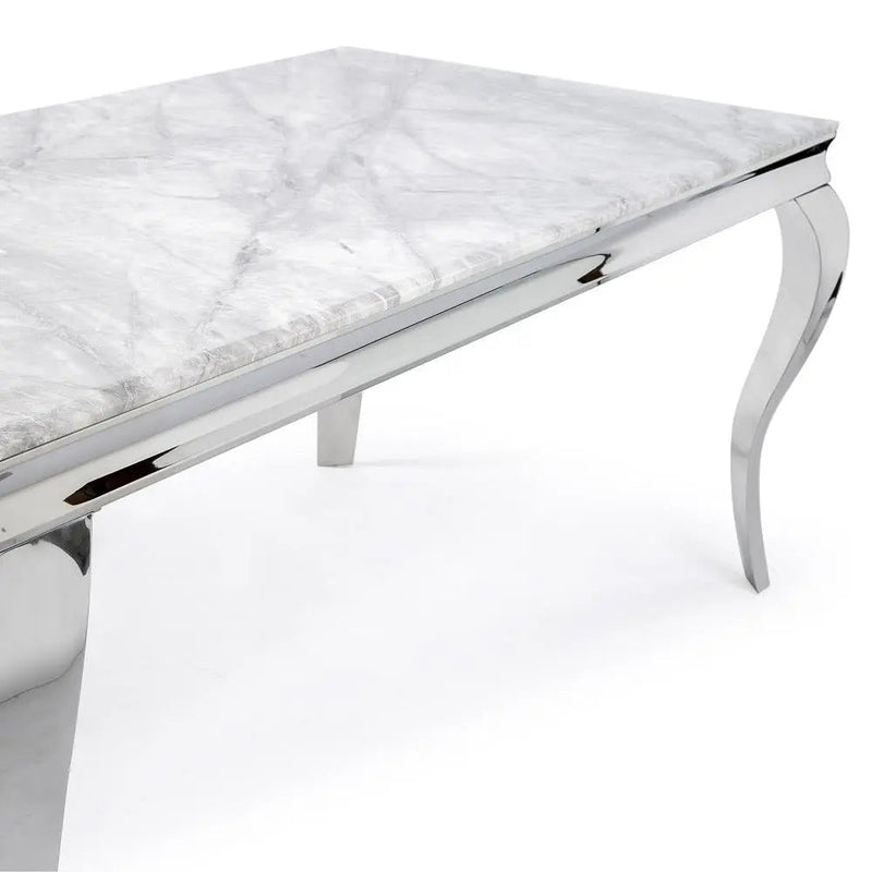 Imperial Marble & Glass Coffee Table