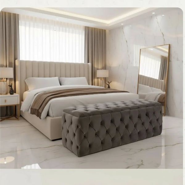 Ottoman Storage Box Full Chesterfield