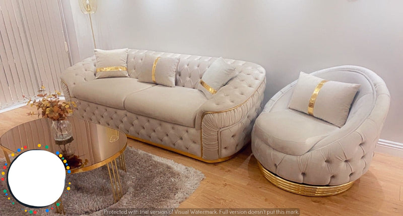 Chrometrimsofa goldtrimsofa velvetsofa dubaisofacollection plushvelvetsofas luxurysofa uniquesofas furniture sofas sofa cornersofa 3+2sofa homedecor design interiordesign livingroom home furnituredesigns love bespoke bespokesofas