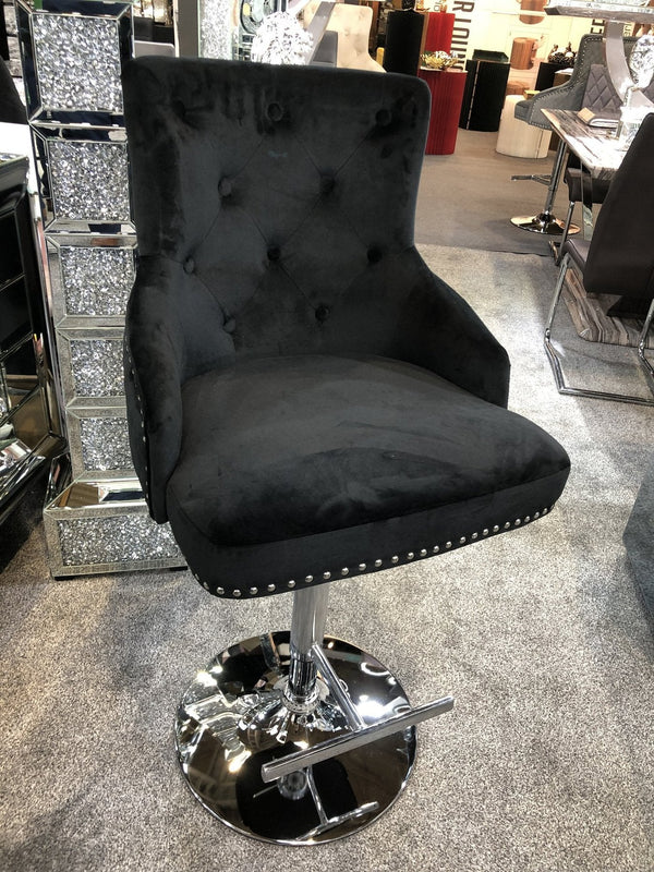 Velvet black barstool adjustable barstool velvet bar stool bar chair bar stools upholstered barstool lion knocker barstool cream barstool black barstool grey barstool grey velvet barstool cream velvet barstool black velvet barstool