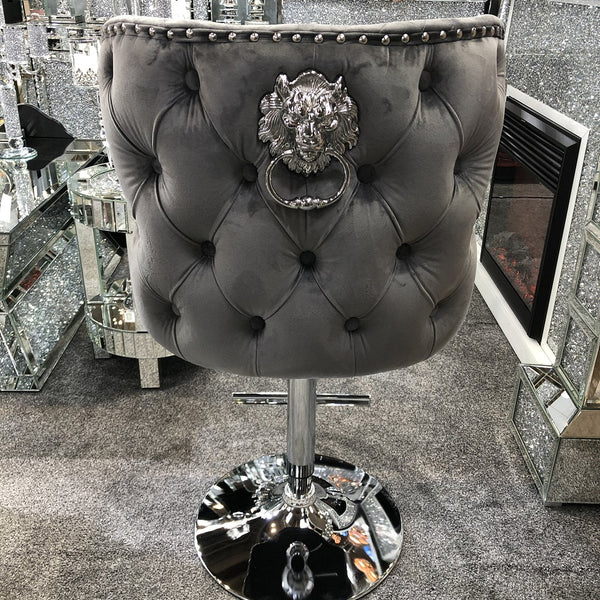 Valentino bar stool plush velvet lion knocker beds sofas dining sets chairs mirrors