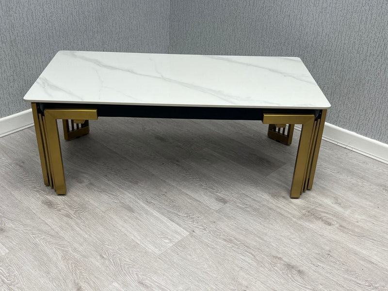 SORRENTO RECTANGLE CERAMIC COFFEE TABLE