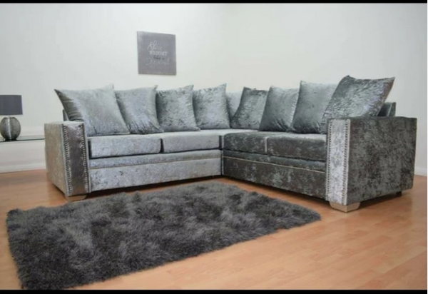 Sophie plush velvet 3+2 sofa range