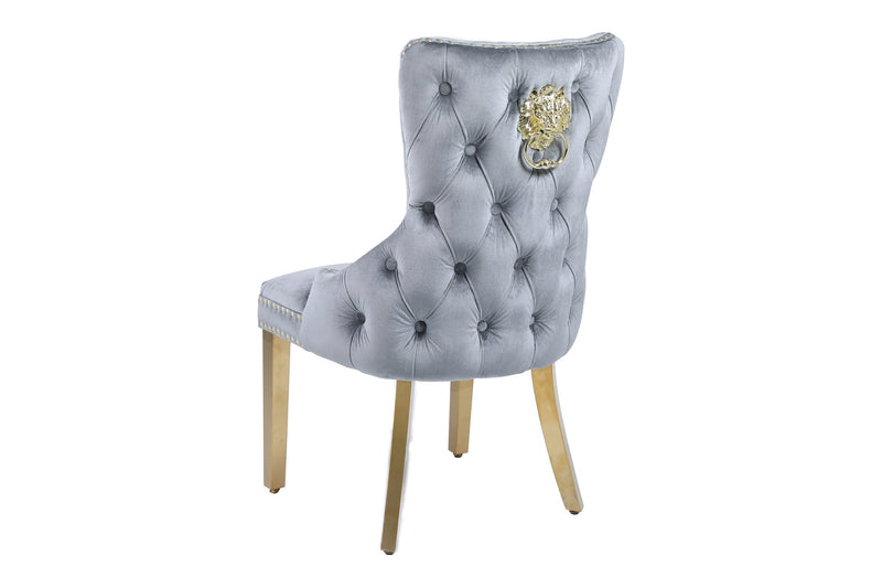 Victoria Gold Detailing Knocker back Dining Chair