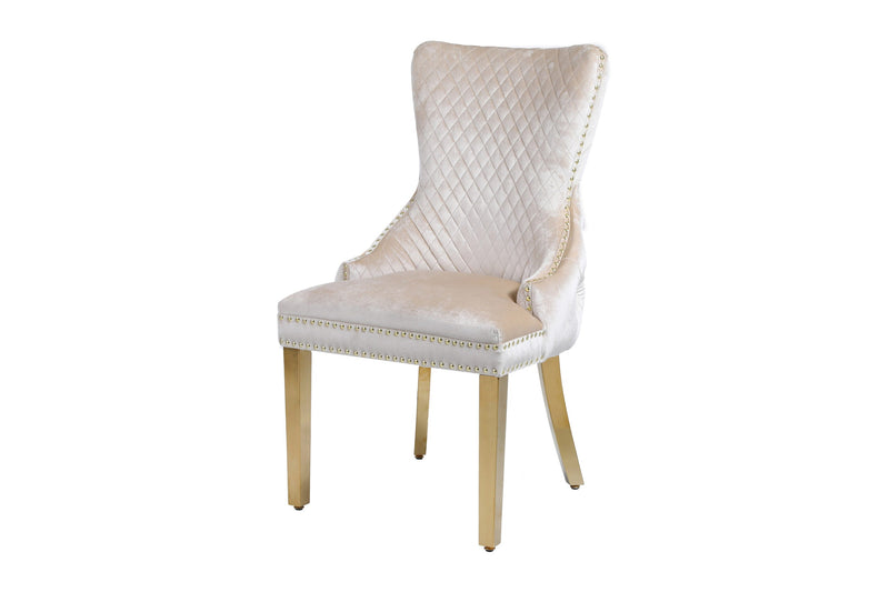 Victoria Gold Detailing Knocker back Dining Chair