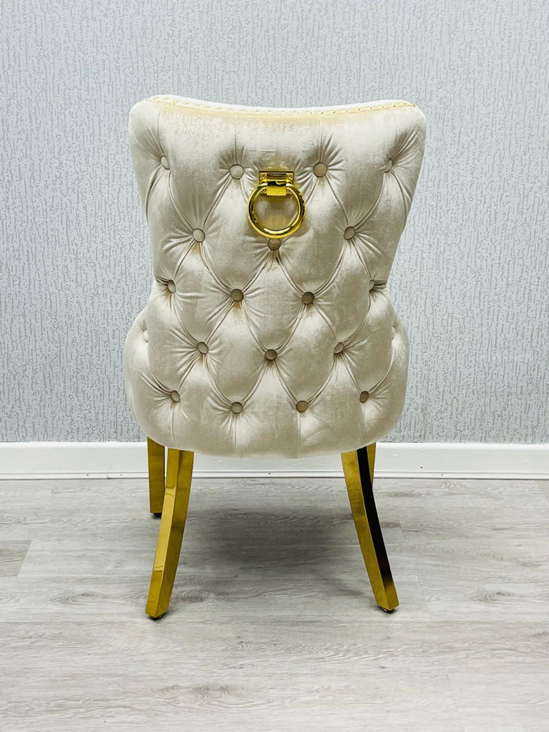 Ringknockerdiningchair Velvetdiningchair goldlegsdiningchair diningchair ringknockerdiningchair creamvelvetdiningchair blackvelvetdiningchair dining diningroom chair checkeredbackdiningchair