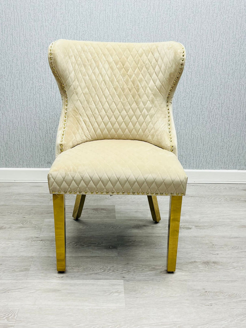 Ringknockerdiningchair Velvetdiningchair goldlegsdiningchair diningchair ringknockerdiningchair creamvelvetdiningchair blackvelvetdiningchair dining diningroom chair checkeredbackdiningchair