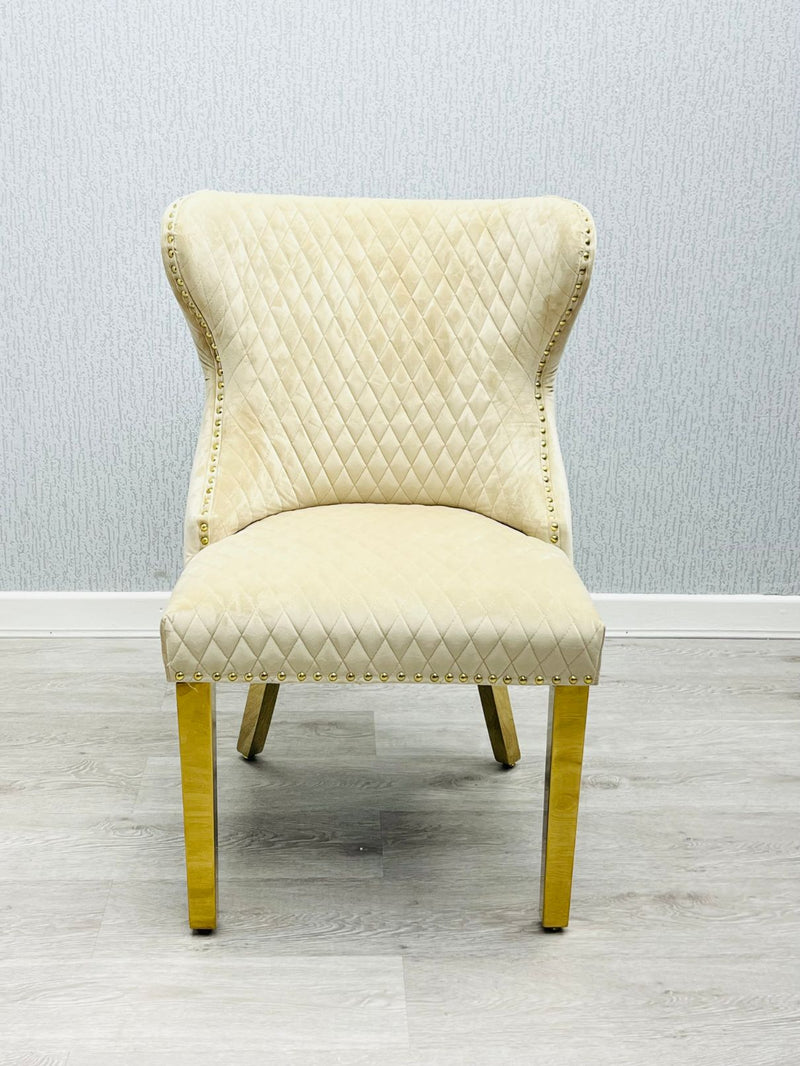 Ringknockerdiningchair Velvetdiningchair goldlegsdiningchair diningchair ringknockerdiningchair creamvelvetdiningchair blackvelvetdiningchair dining diningroom chair checkeredbackdiningchair