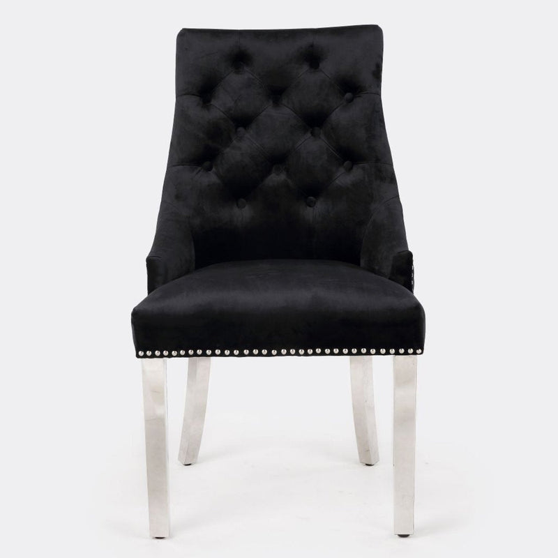 Velvetdiningchair goldlegsdiningchair diningchair lionknockerdiningchair creamvelvetdiningchair blackvelvetdiningchair dining diningroom chair 