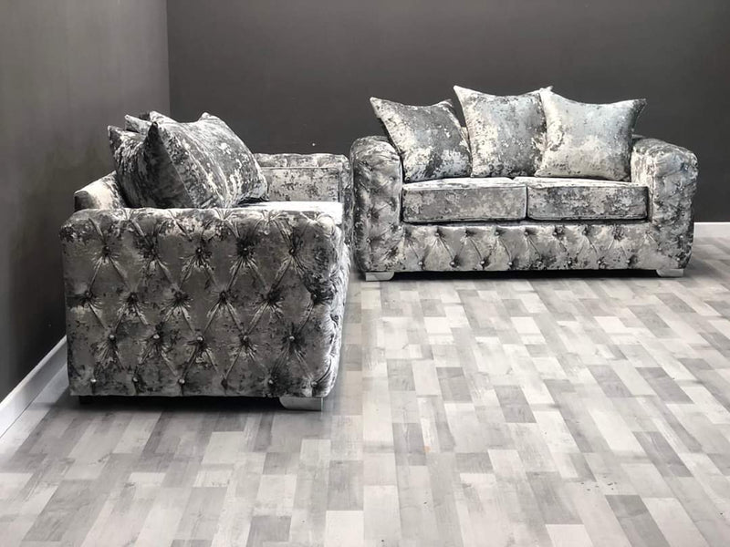 Ashton premium lustro crush velvet 3+2 sofa setChromesofa mercurylustro sofa lustro bespoke home homedecor crushedvelvetsofa crushedvelvet 3+2sofa shinysofa sofawithdiamonds interiordesign livingroom furnituredesign furniture fyp trend christinamarone studding beautiful love 