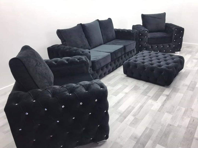 Ashton premium plush velvet 3+2 sofa range Chromesofa mercurylustro sofa lustro bespoke home homedecor crushedvelvetsofa crushedvelvet 3+2sofa shinysofa sofawithdiamonds interiordesign livingroom furnituredesign furniture fyp trend christinamarone studding beautiful love living couch velvetsofa bespokesofa scatterbackcushions formalbackcushions 