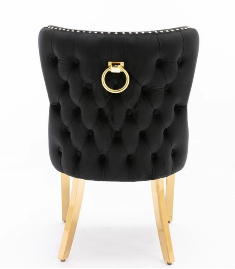 Ringknockerdiningchair Velvetdiningchair goldlegsdiningchair diningchair ringknockerdiningchair creamvelvetdiningchair blackvelvetdiningchair dining diningroom chair checkeredbackdiningchair