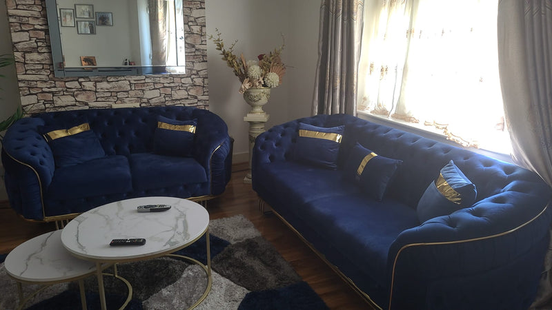 ambassador, sofa, velvet, special, navy, beige, gold, black, modern, style, sofas, corner sofas, 