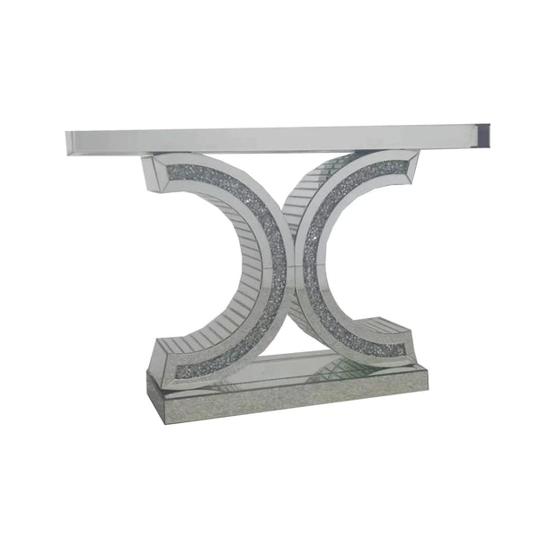 Crushed Diamond CC Console Table