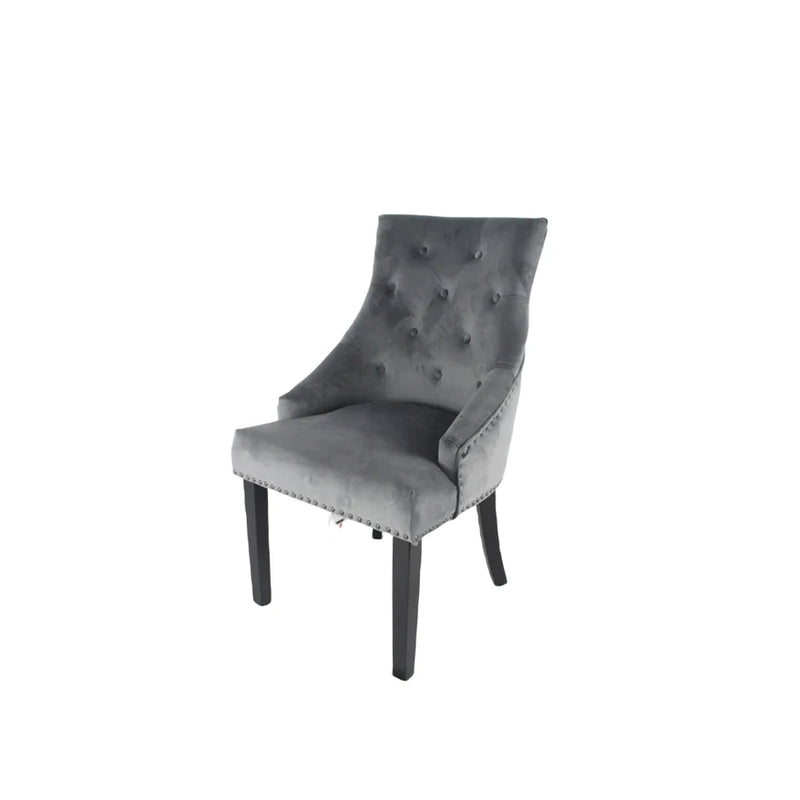 Jessica Dining Chair with round knocker