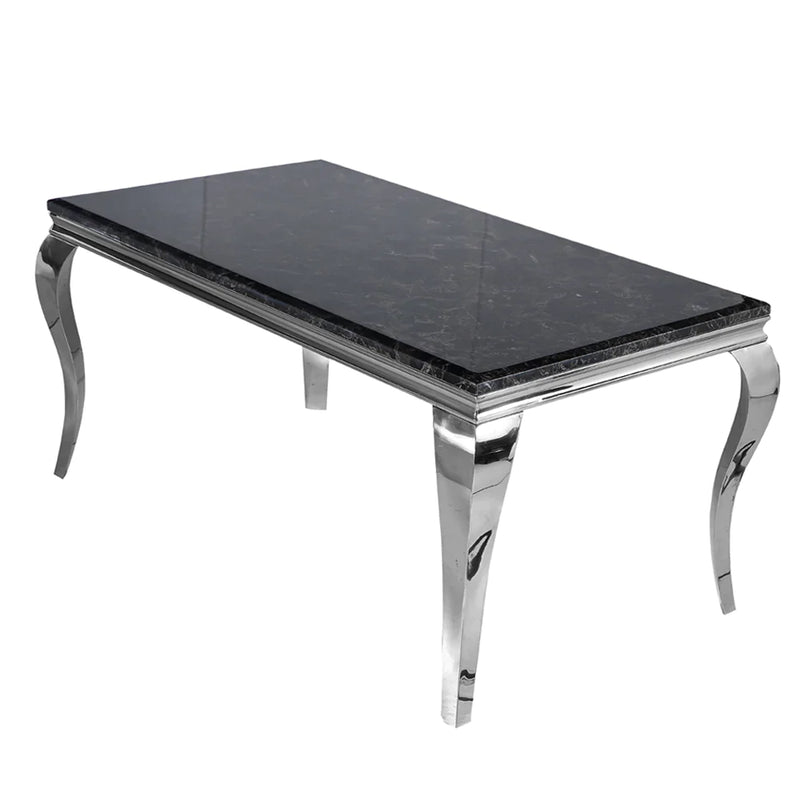Louis Dining Table + Emma Dining Chairs