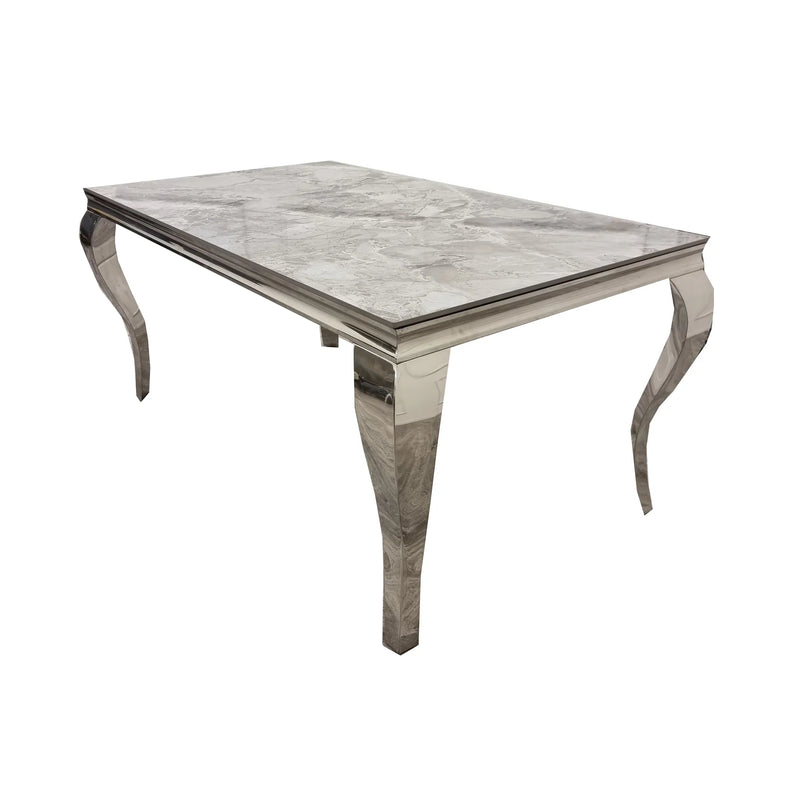 Louis Dining Table + Emma Dining Chairs