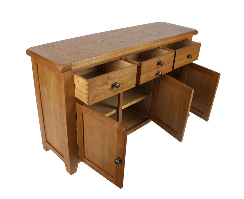 Wooden sideboard oak livingroom bedroom modern designer beautiful luxury love trending cabinet storage mdf heavyduty 