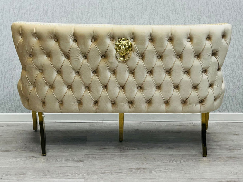 Velvetbench upholsteredbench velvetupholsteredbench creamdiningbench blackvelvetdiningbench Velvetdiningchair goldlegsdiningchair diningchair lionknockerdiningchair creamvelvetdiningchair blackvelvetdiningchair dining diningroom chair 