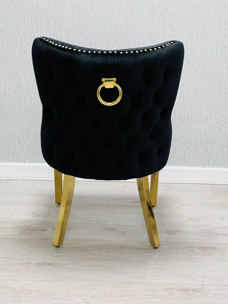 Ringknockerdiningchair Velvetdiningchair goldlegsdiningchair diningchair ringknockerdiningchair creamvelvetdiningchair blackvelvetdiningchair dining diningroom chair checkeredbackdiningchair