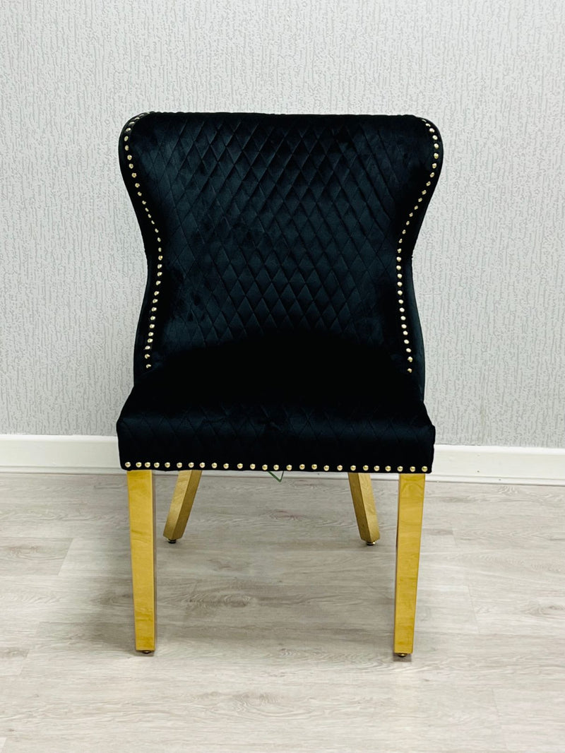 Ringknockerdiningchair Velvetdiningchair goldlegsdiningchair diningchair ringknockerdiningchair creamvelvetdiningchair blackvelvetdiningchair dining diningroom chair checkeredbackdiningchair