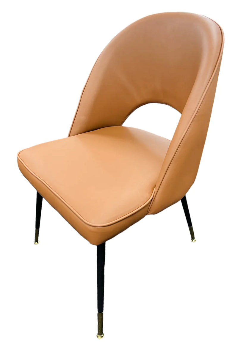 Venice PU Tan Dining Chair