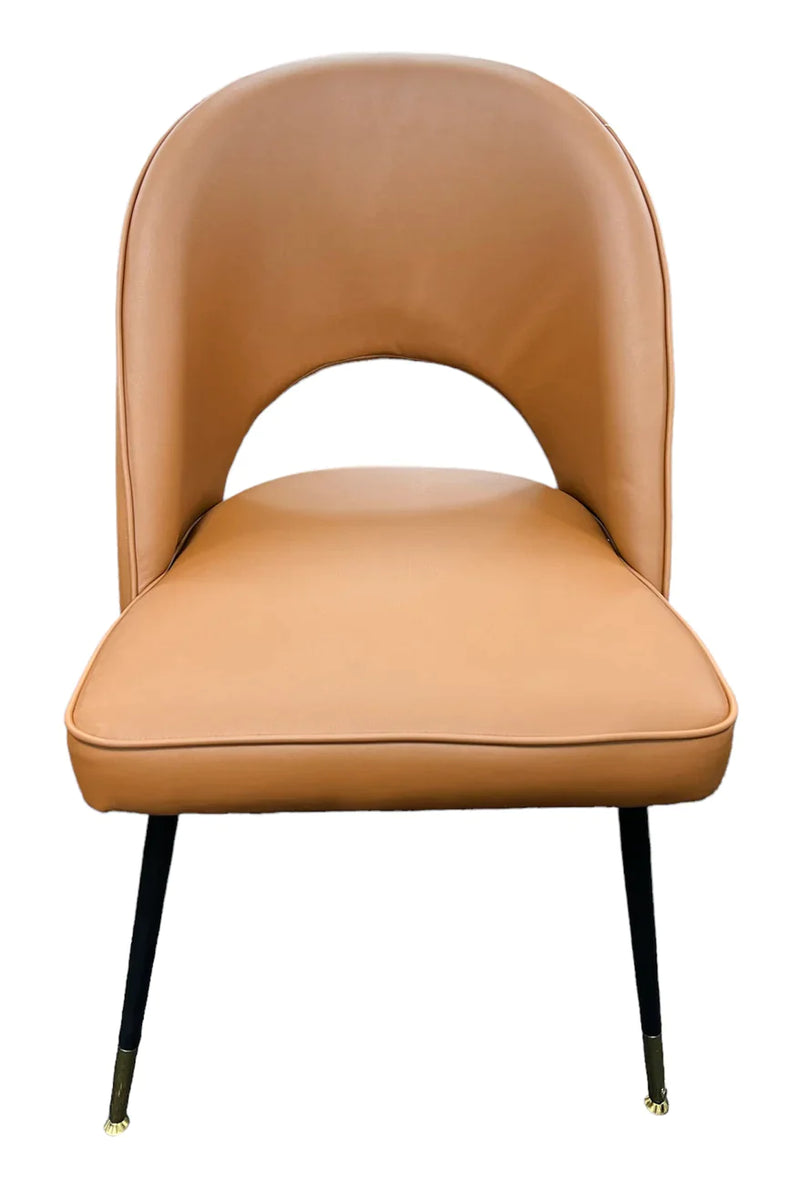 Venice PU Tan Dining Chair