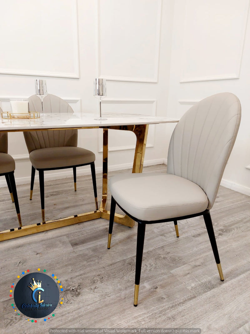 Sinteredstonediningtable sinteredstonetop golddiningchairs golddiningtable marblediningtable velvetdiningchairs velvet furniture furnitureflip décor golddiningtable chromediningtable marbletop diningroom diningroomdecor diningroomideas contemporary dining 