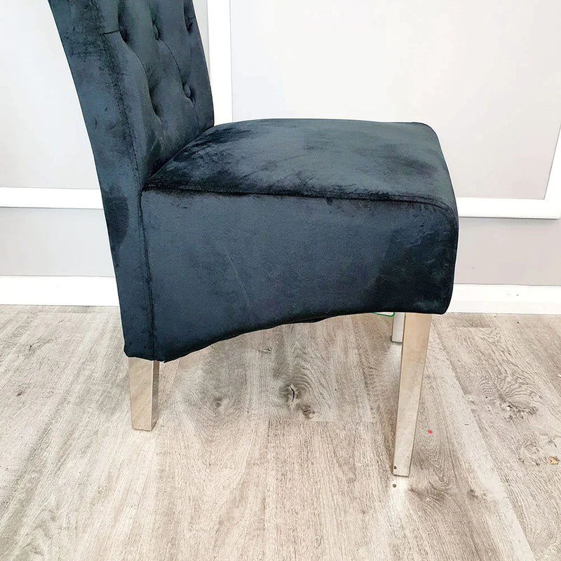 Louis Dining Table + Emma Dining Chairs