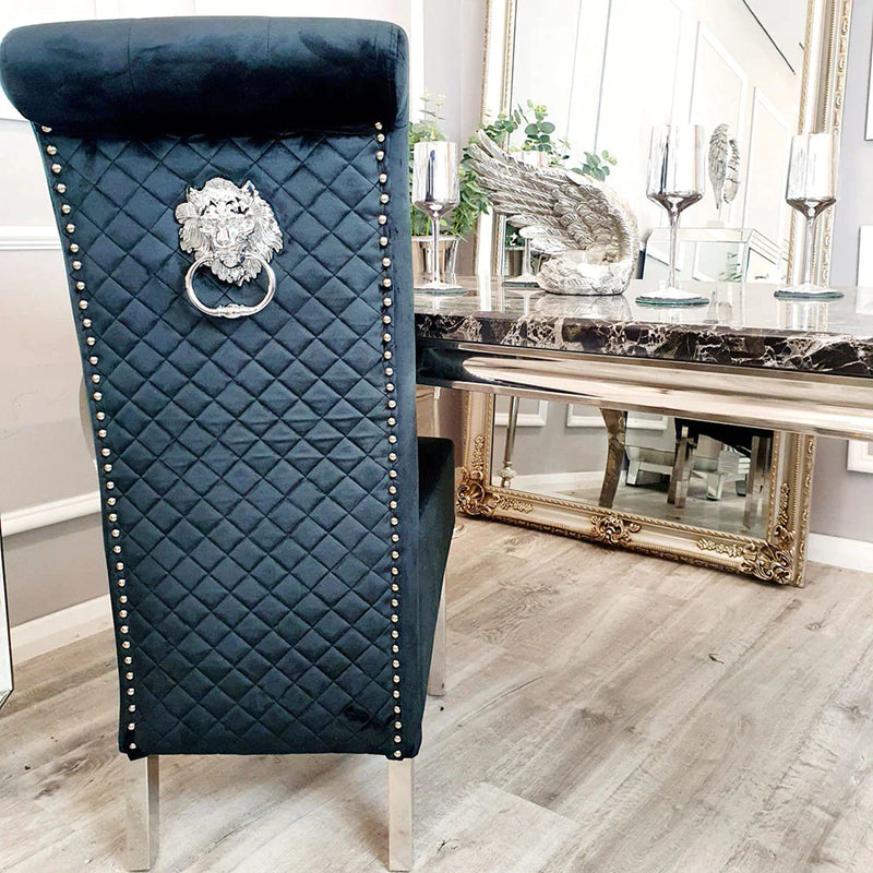 Louis Dining Table + Emma Dining Chairs