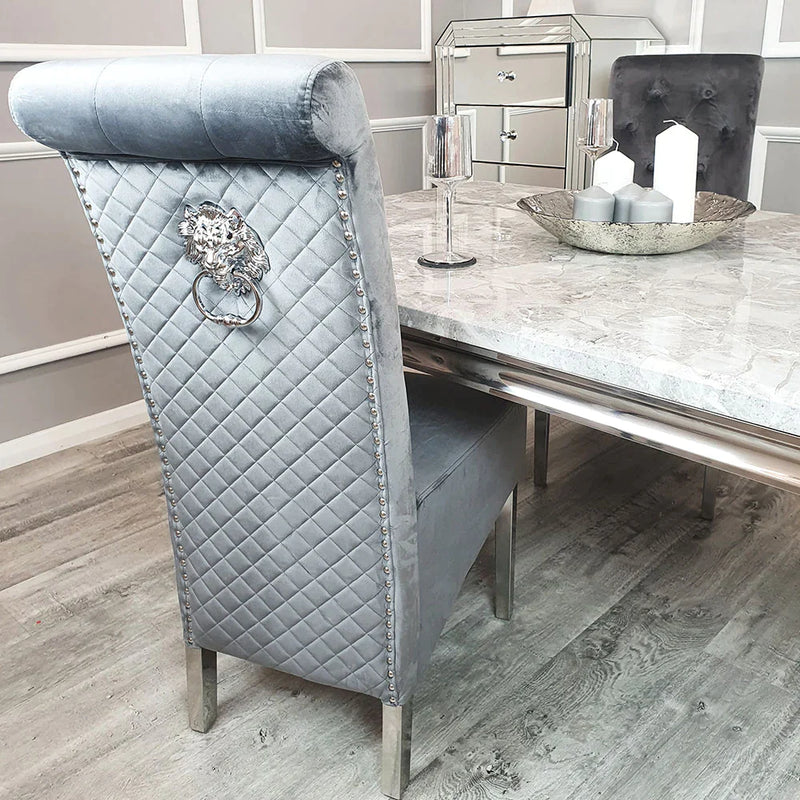 Louis Dining Table + Emma Dining Chairs